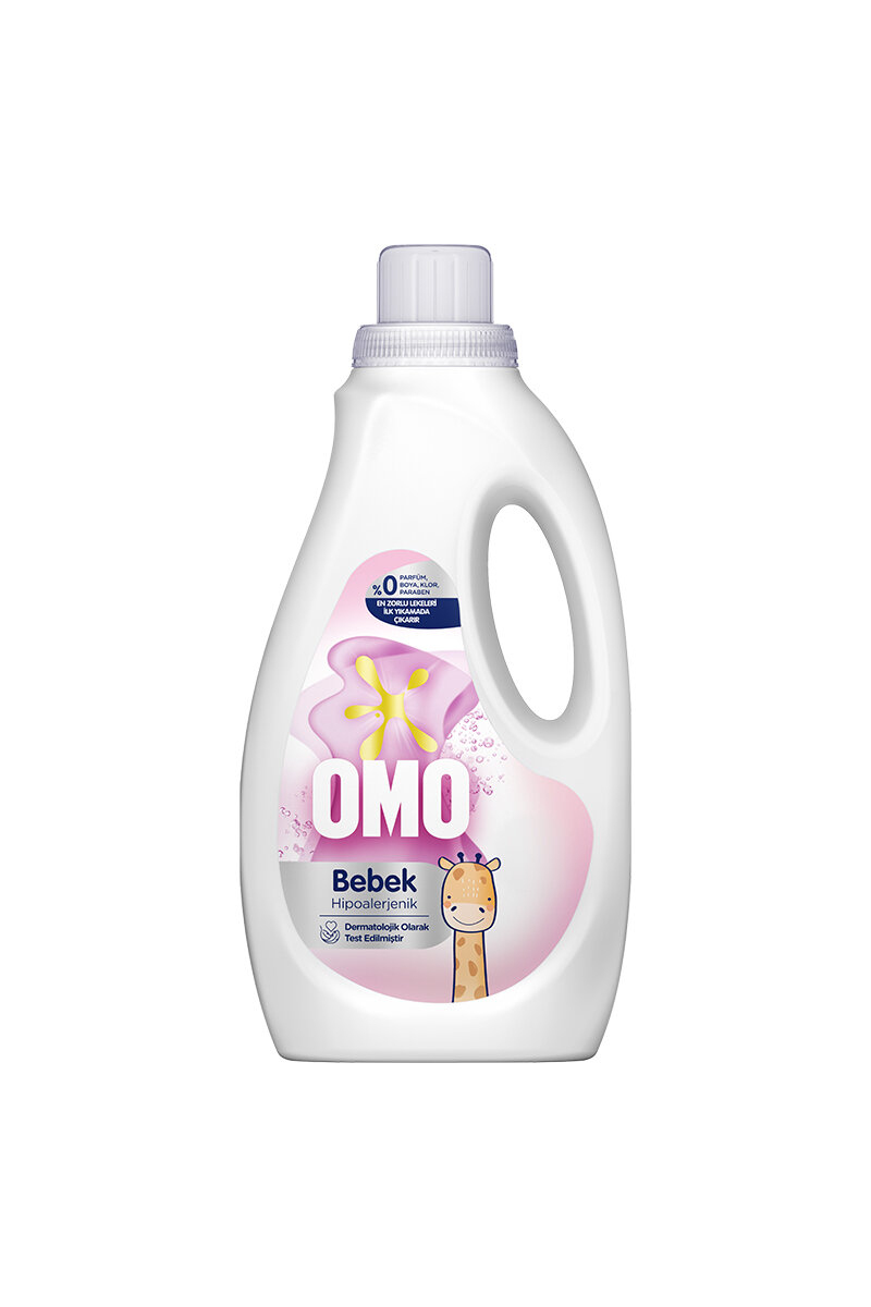 Omo Hipoalerjenik Bebek Sıvı Çamaşır Deterjanı 1500 ml