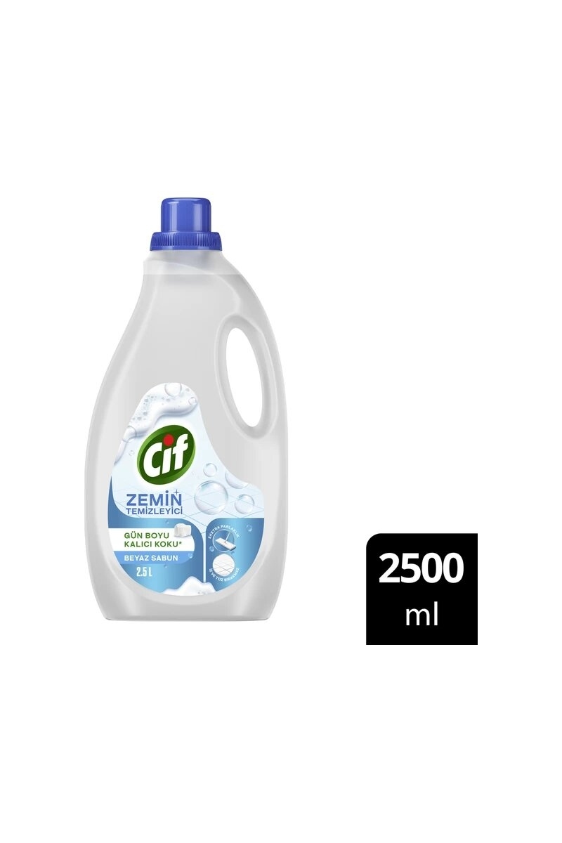 Cif Zemin Temizleyici Beyaz Sabun 2500 ml