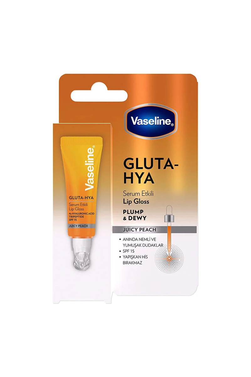 Vaseline Gluta Hya Serinletici Etki Lip Gloss Juicy Peach 10 ml