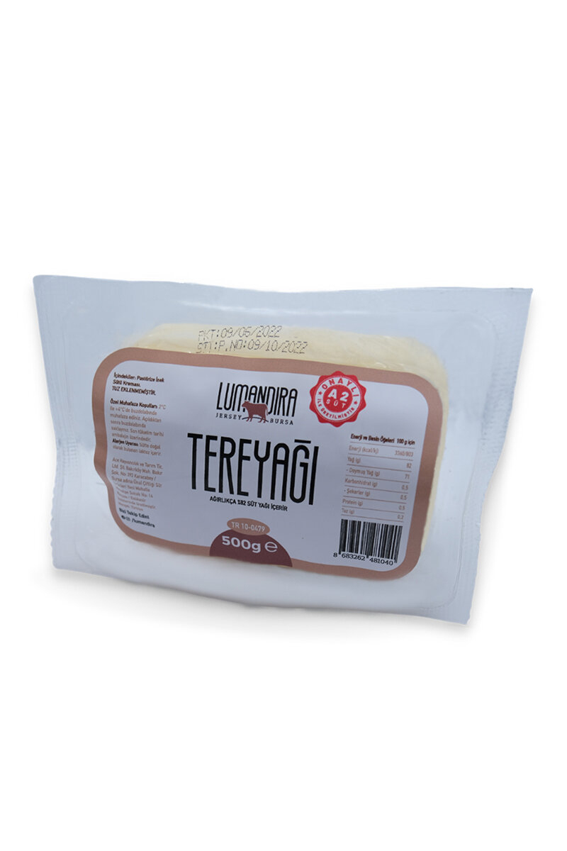 Lumandıra Jersey Sütlü Tereyağı 500 G