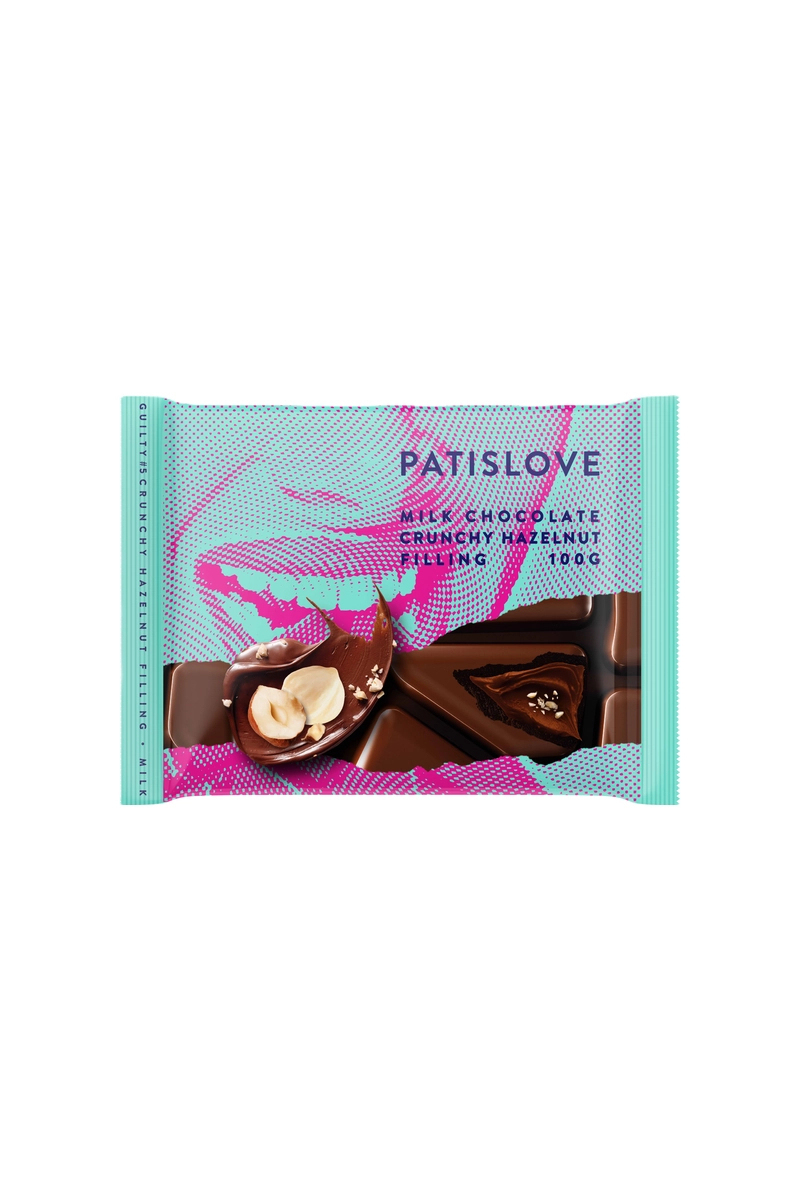 Patiswiss Fındık Parçalı Kremalı Çikolata 30 g