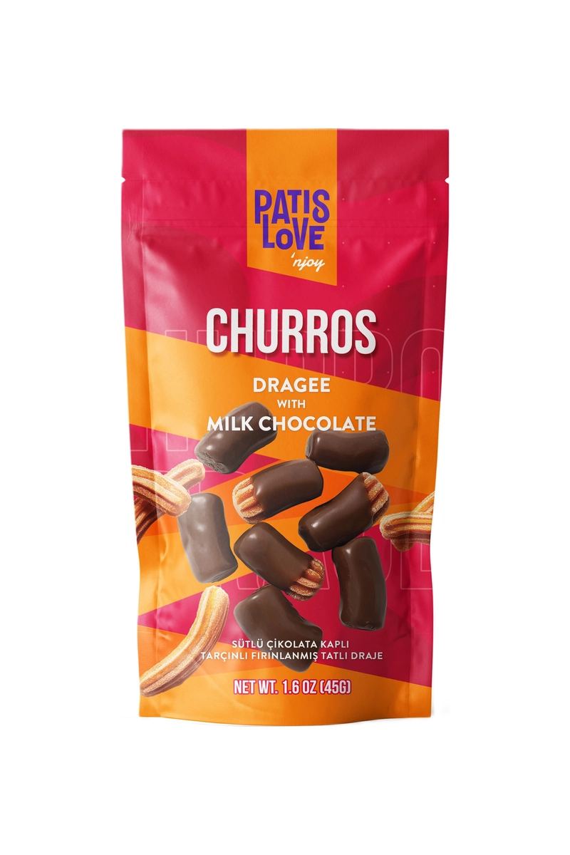 Patiswiss Mini Churros Draje 45 g