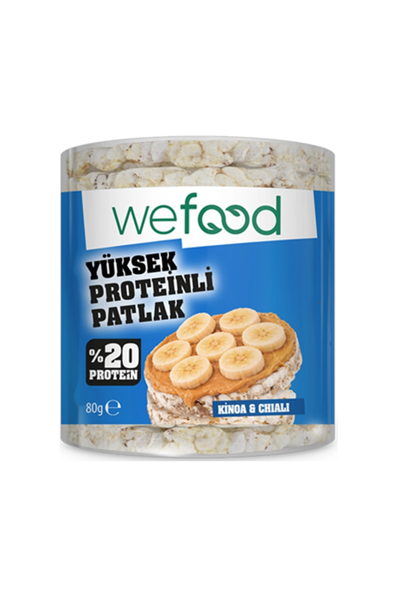 Wefood Kinoalı Protein Patlak 80g