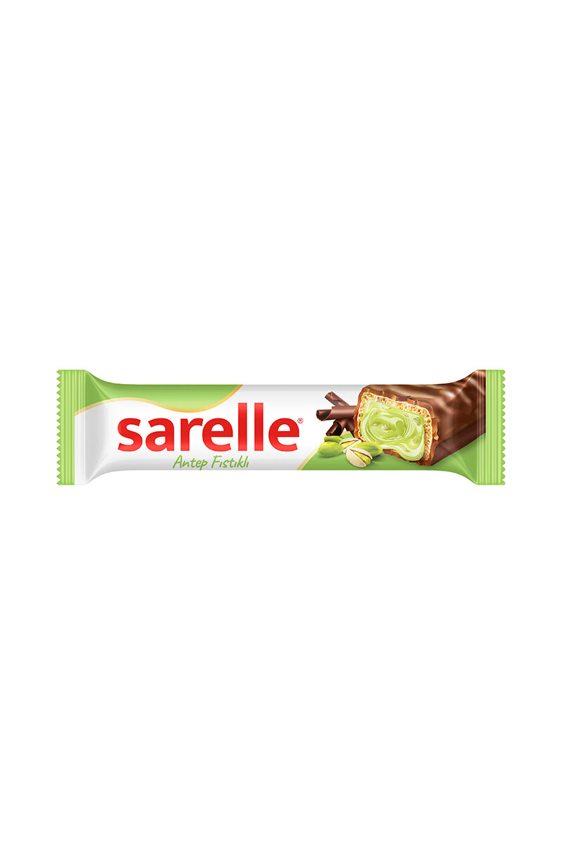 Sarelle Antep Fıstıklı Gofret 33g