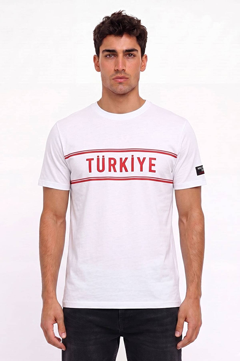 Loft Erkek Tişört LF2045232 WHT