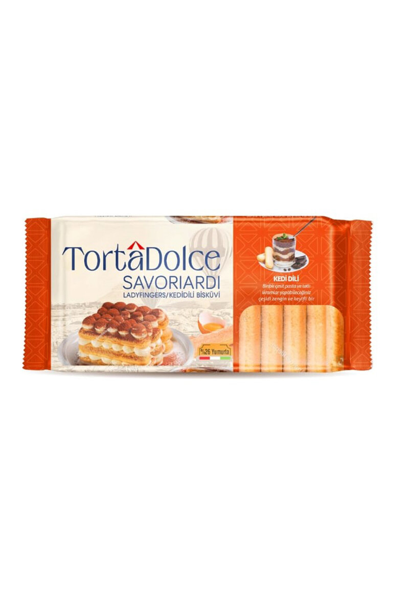 Tortadolce Savoiardi Kedi Dili 200 g