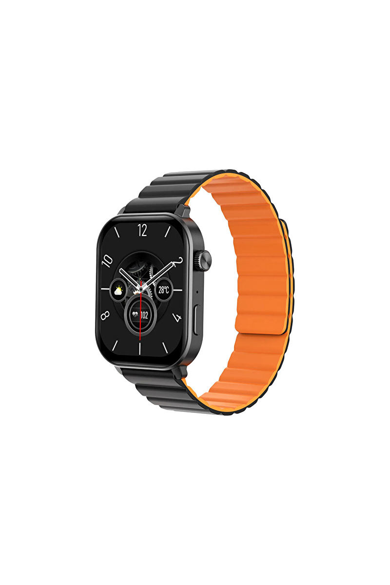 Inteya HiWatch Talk 2 Black/ Silikon Kayış