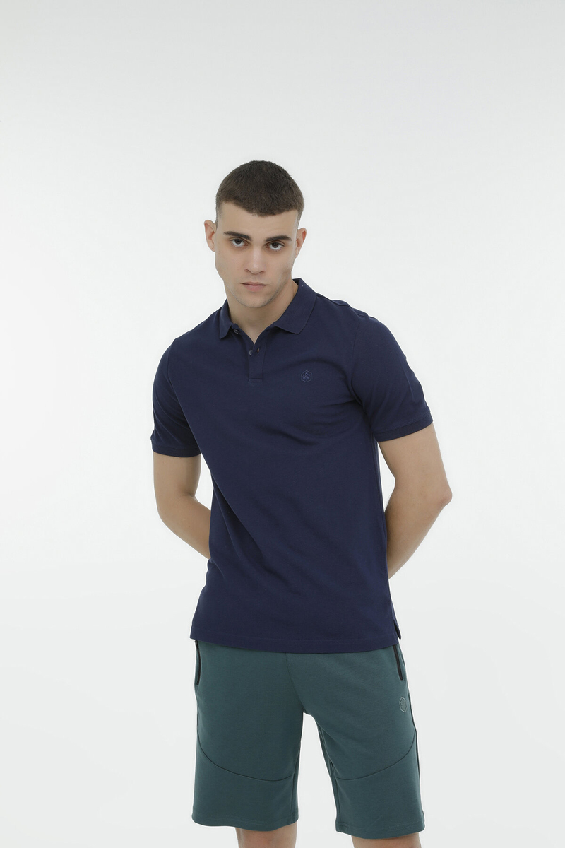 Lumberjack Erkek Polo Yaka Tişört BASIC CT953 LACİVERT