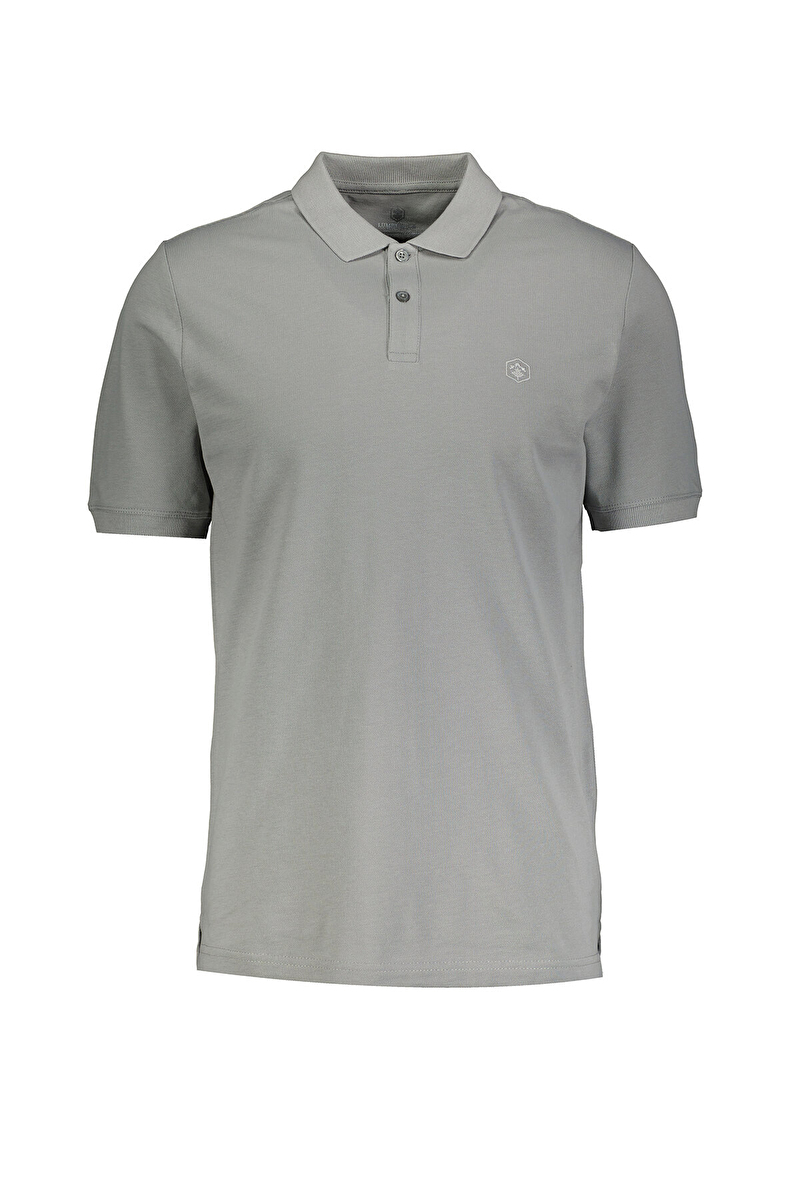 Lumberjack Erkek Polo Yaka Tişört BASIC CT953 GRİ