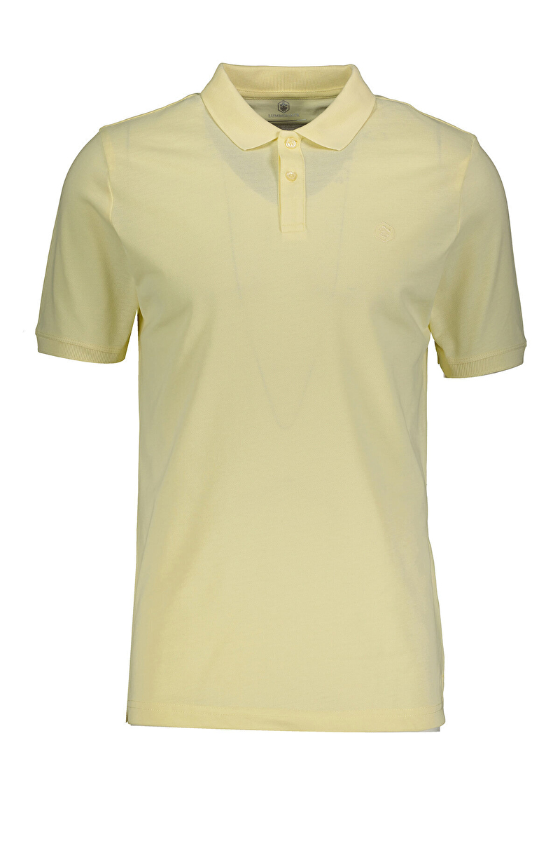 Lumberjack Erkek Polo Yaka Tişört BASIC CT953 SARI