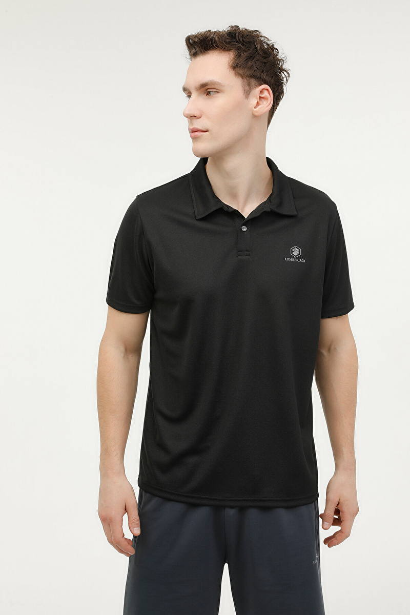 Lumberjack Erkek Polo Yaka Tişört ARTHUR CT625 SİYAH
