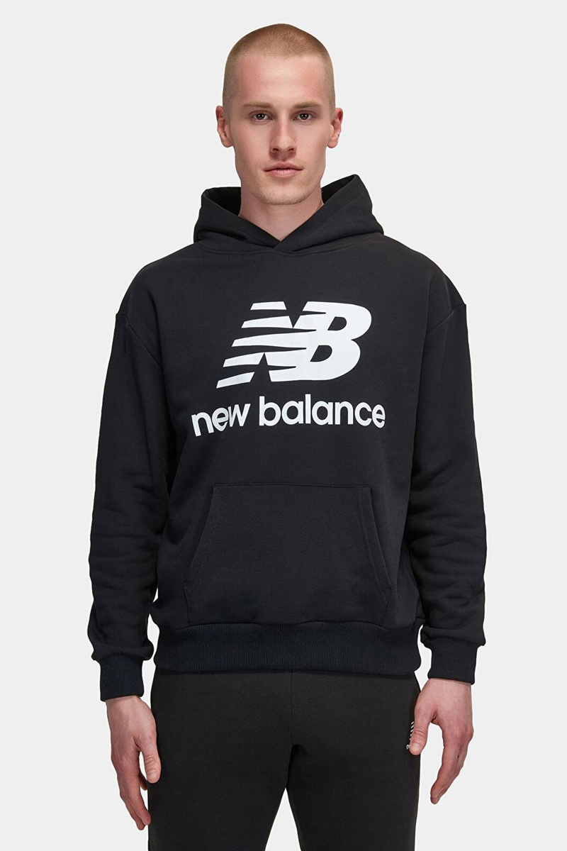 New Balance Erkek Sweatshirt MNH3333-BK