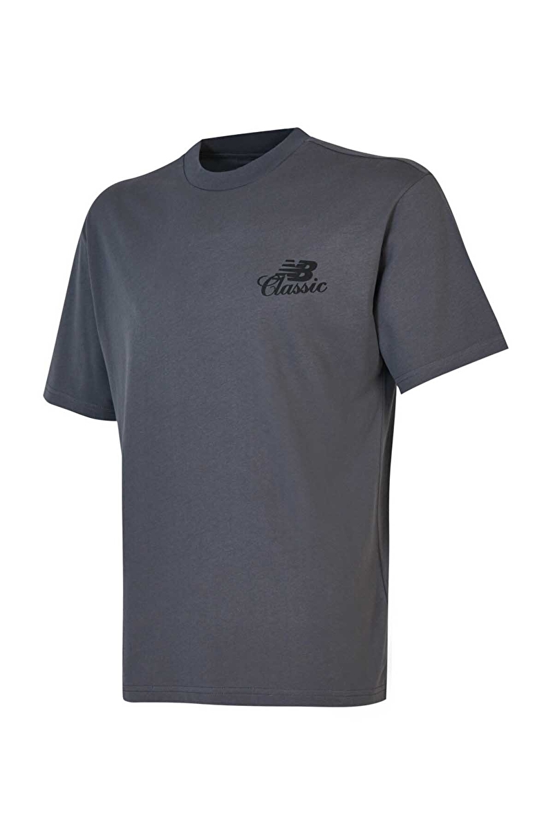 New Balance Erkek Tişört MNT1643-GRY