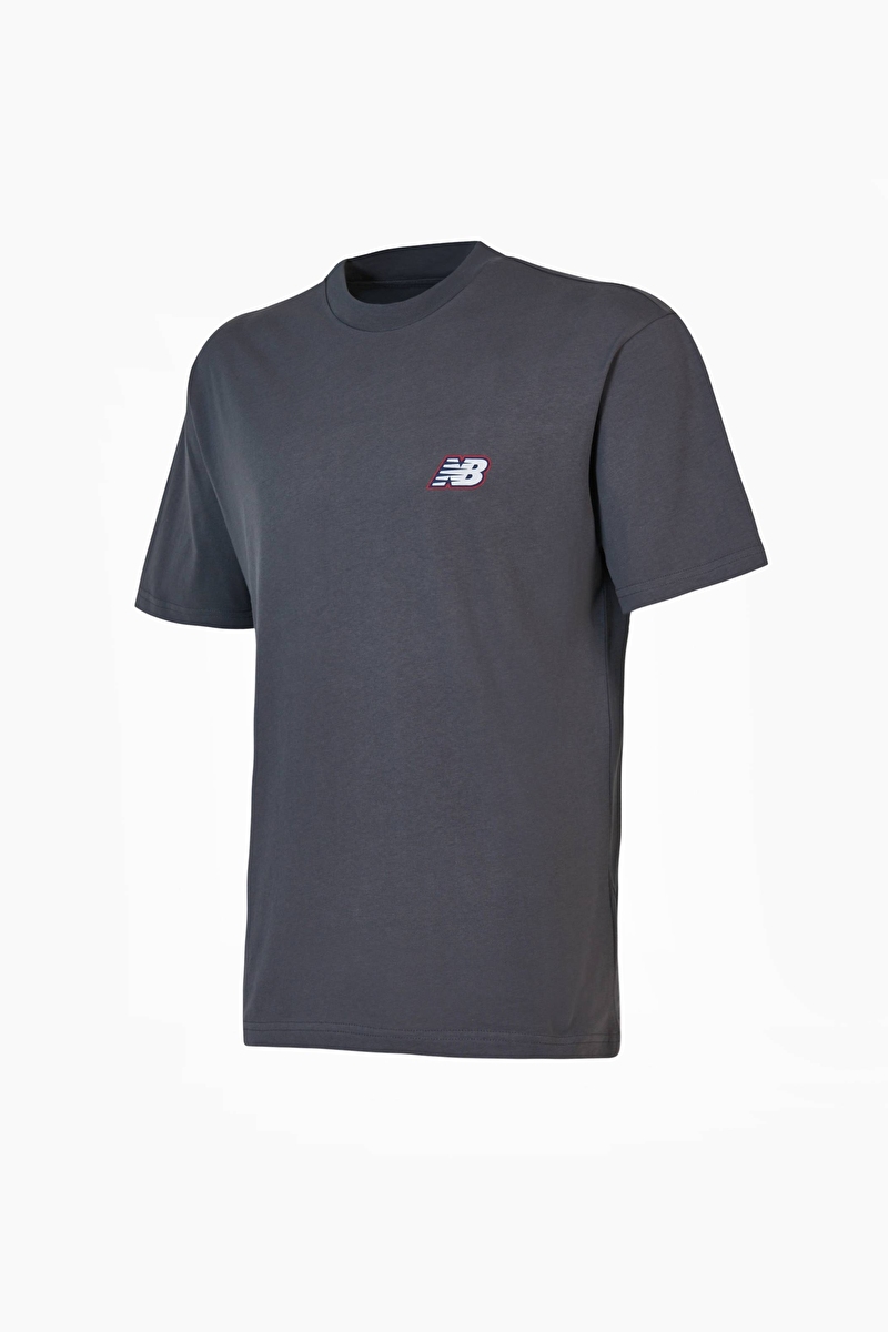 New Balance Erkek Tişört MNT1647-GRY
