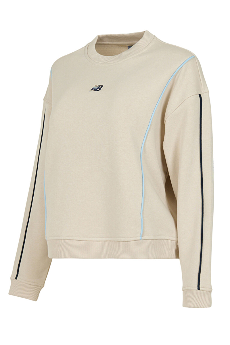 New Balance Kadın Sweatshirt WNC3631-MBM