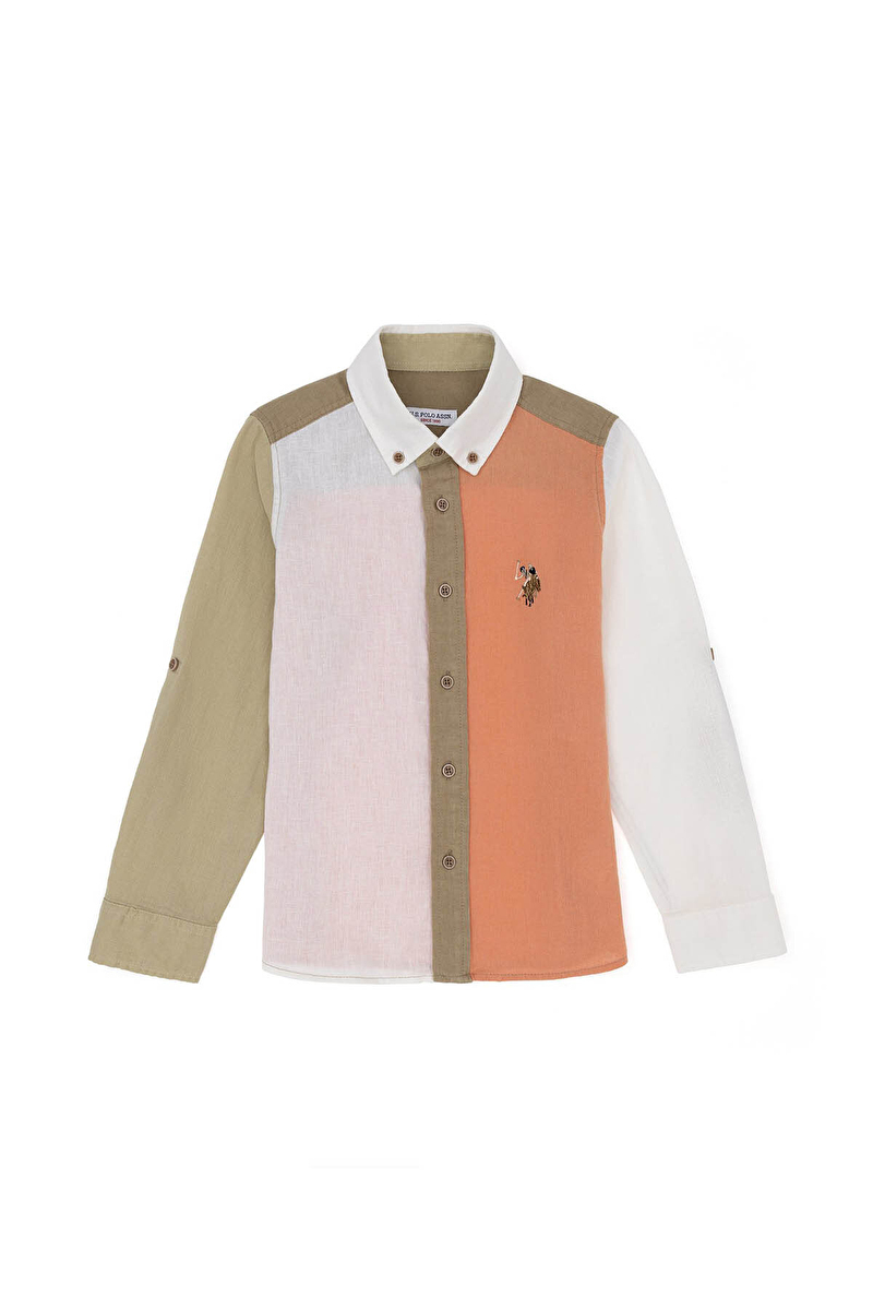 U.S. Polo Assn. Erkek Çocuk Gömlek G083SZ004.000.1839748.VR047