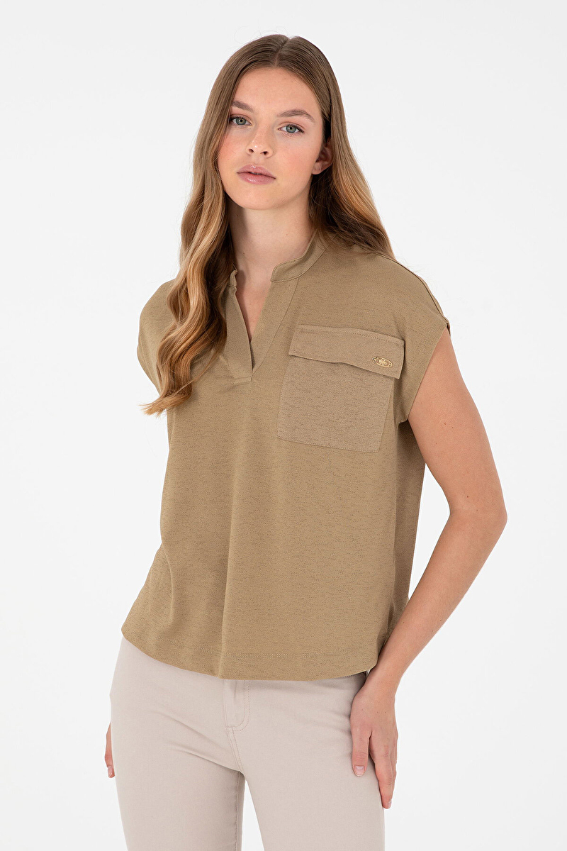 U.S. Polo Assn. Kadın Tişört 1825720.VR027