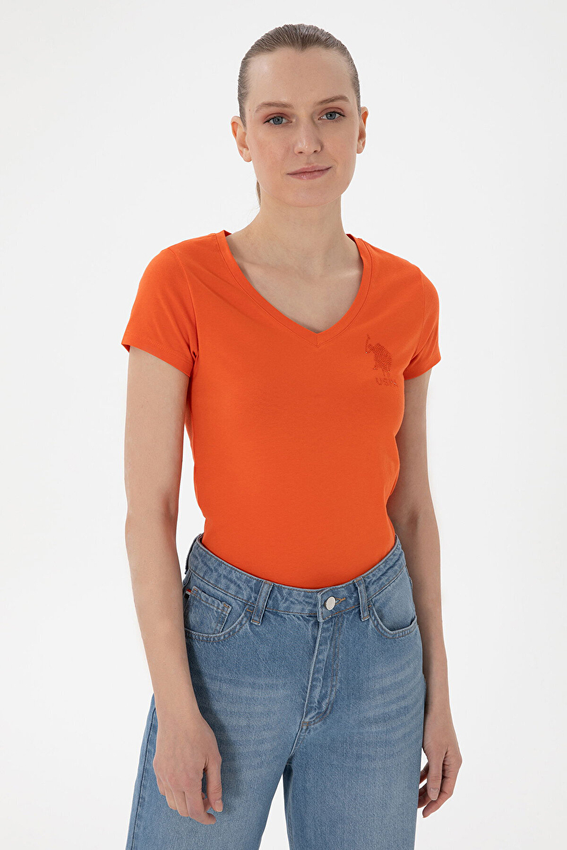 U.S. Polo Assn. Kadın Tişört 2080797.VR039