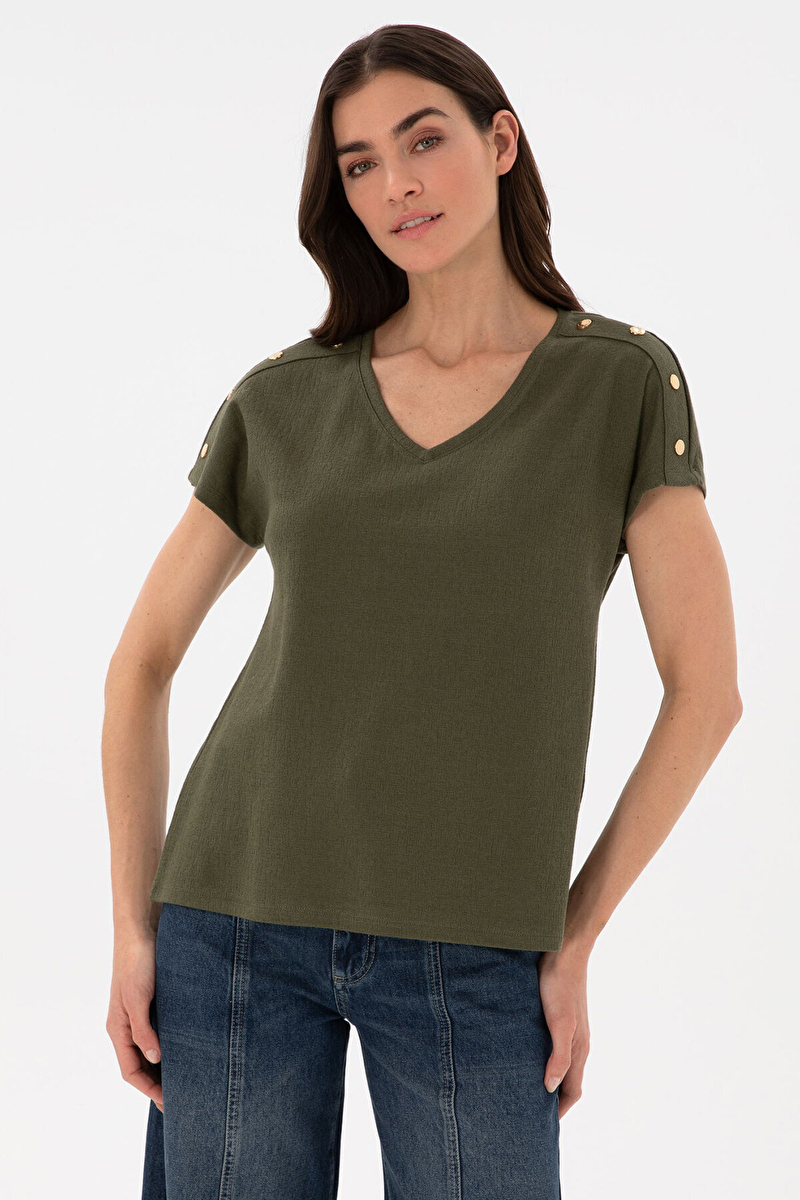 Pierre Cardin Kadın Tişört 2122101.VR027