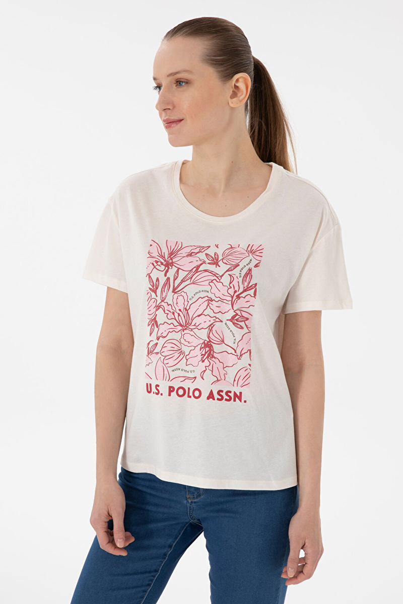 U.S. Polo Assn. Kadın Tişört 2104094.VR071