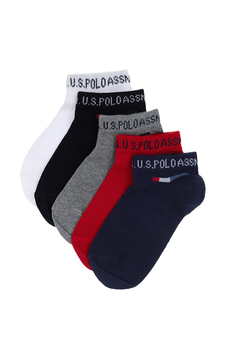 U.S.Polo Assn. Erkek Çocuk 5'li Çorap EC02-IY25.VR033