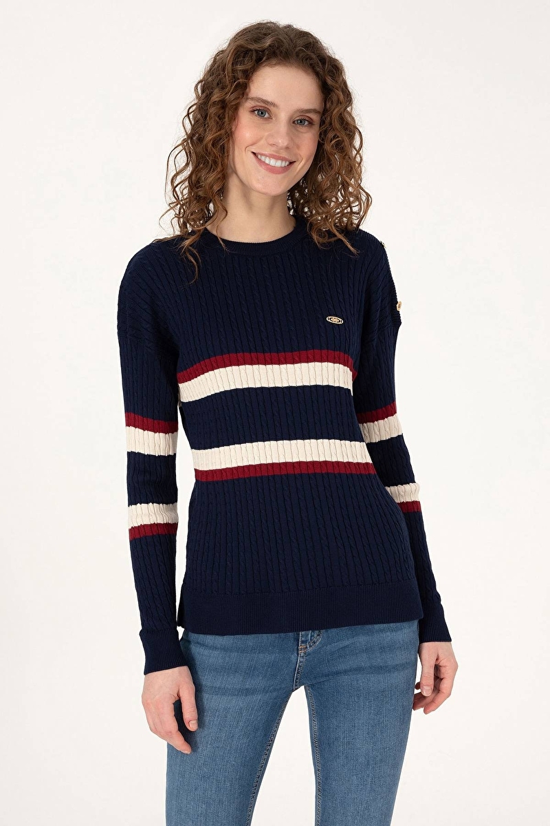 U.S. Polo Assn. Kadın Kazak 2242721.VR033