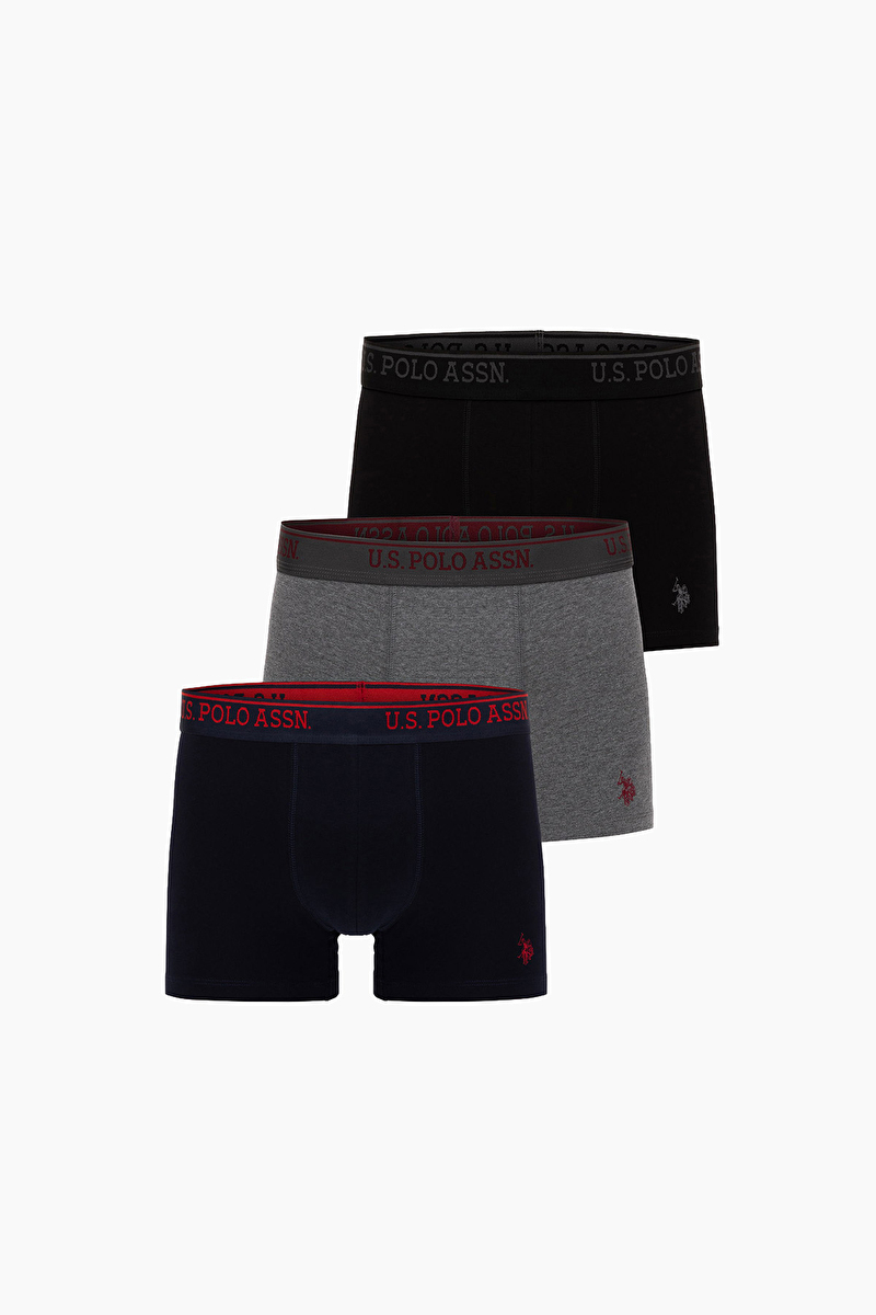 U.S. Polo Assn. Erkek 3'lü Boxer 3BDZLLLK25.VR033
