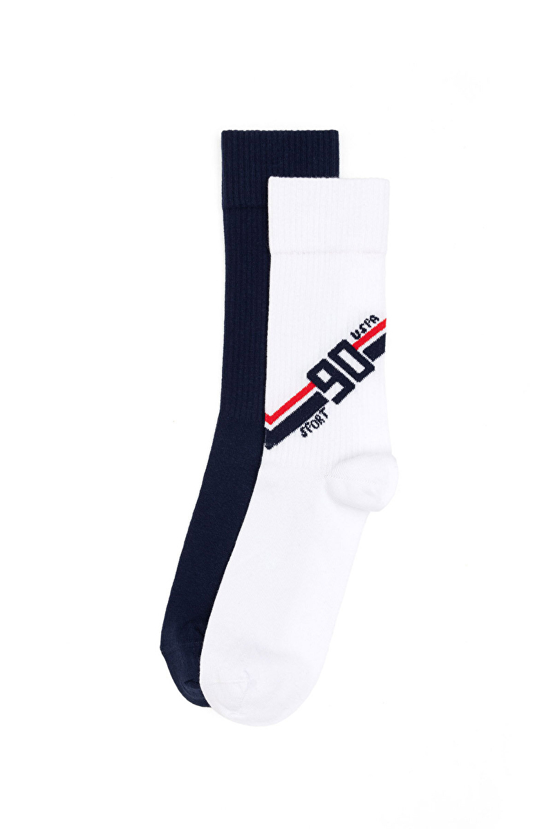 U.S. Polo Assn. Erkek 2'li Çorap KLOR-KS25.BYZ