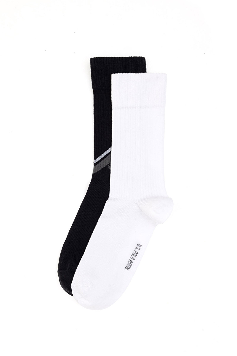 U.S. Polo Assn. Erkek 2'li Çorap KLOR-KS25.SYH