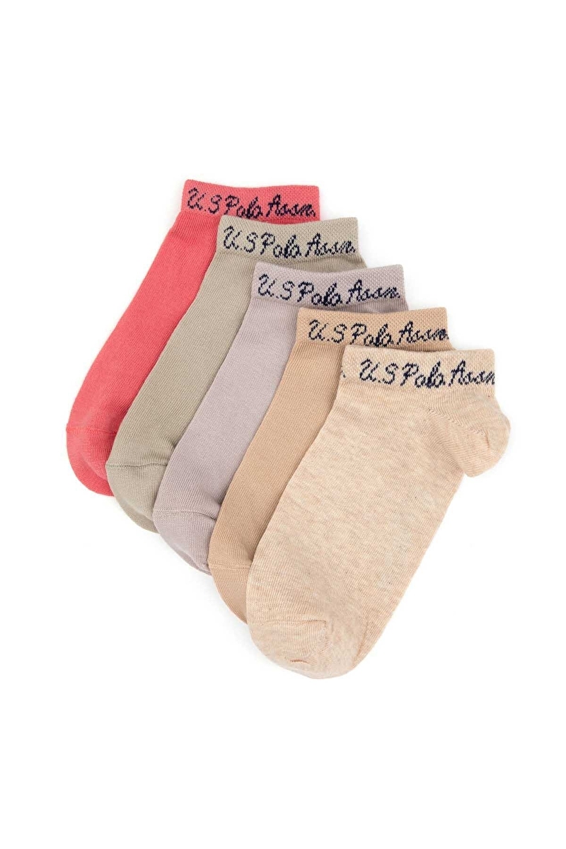 U.S. Polo Assn. Kadın 5'li Çorap CORA5SK25.EKR