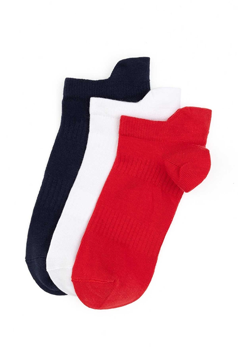 U.S. Polo Assn. Kadın 3'lü Çorap S-ACTIVES.VR013