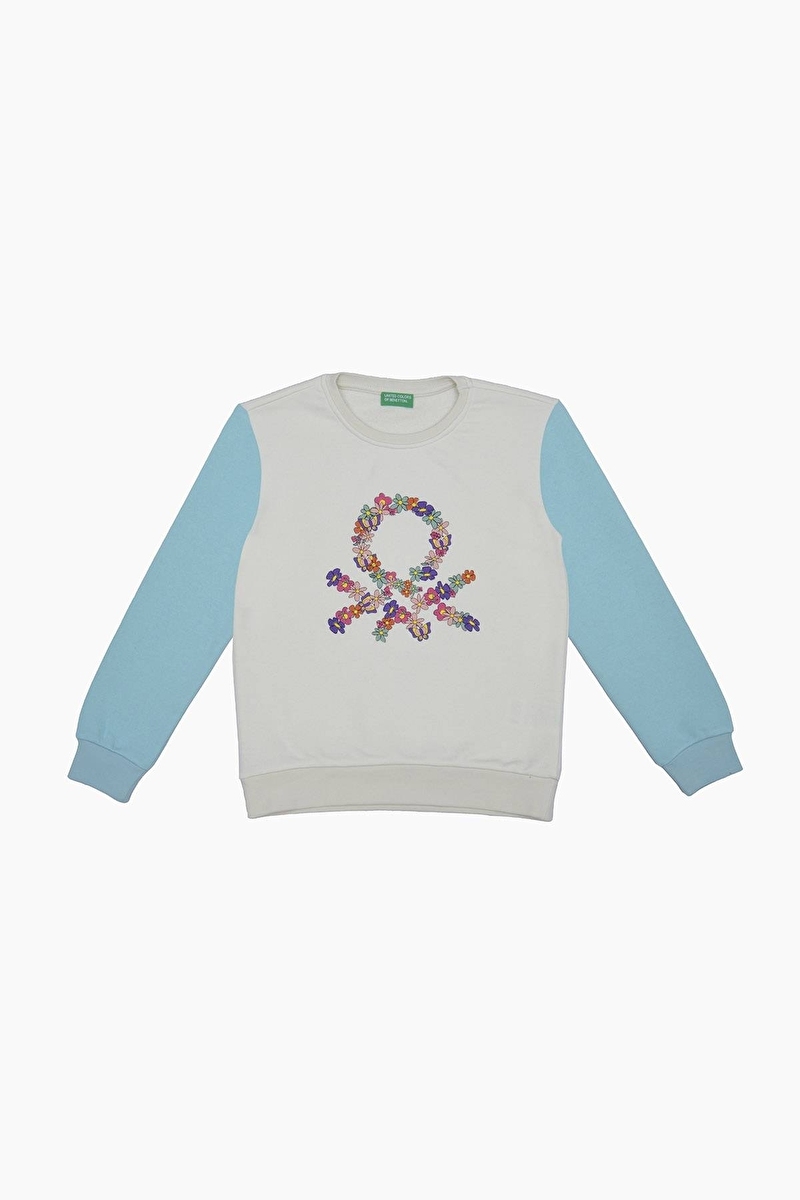 United Colors Of Benetton Kız Çocuk Sweat BNT-G21583