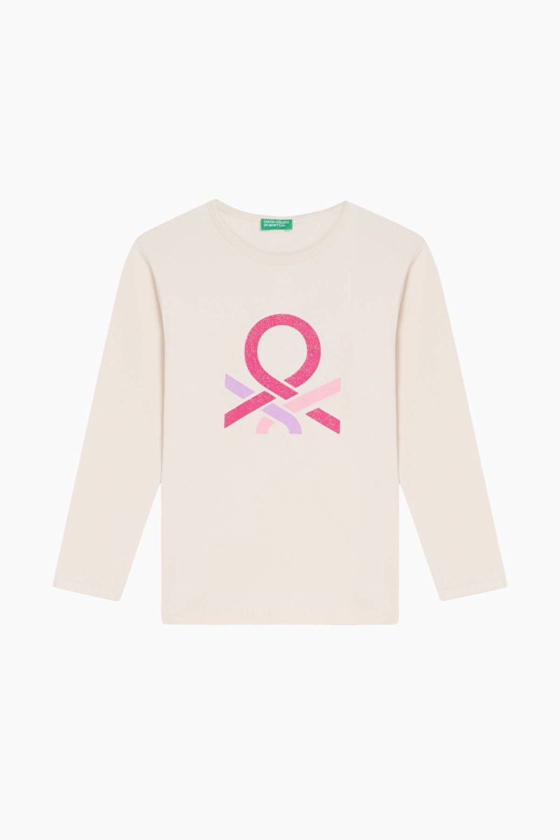 United Colors Of Benetton Kız Çocuk Tişört BNT-G23331