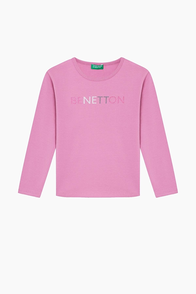 United Colors Of Benetton Kız Çocuk Tişört BNT-G23332