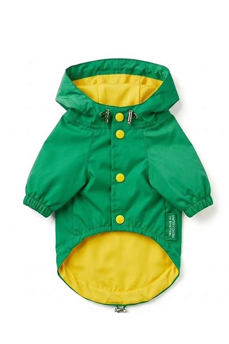 United Colors Of Benetton Pet Yağmurluk Yeşil XXL