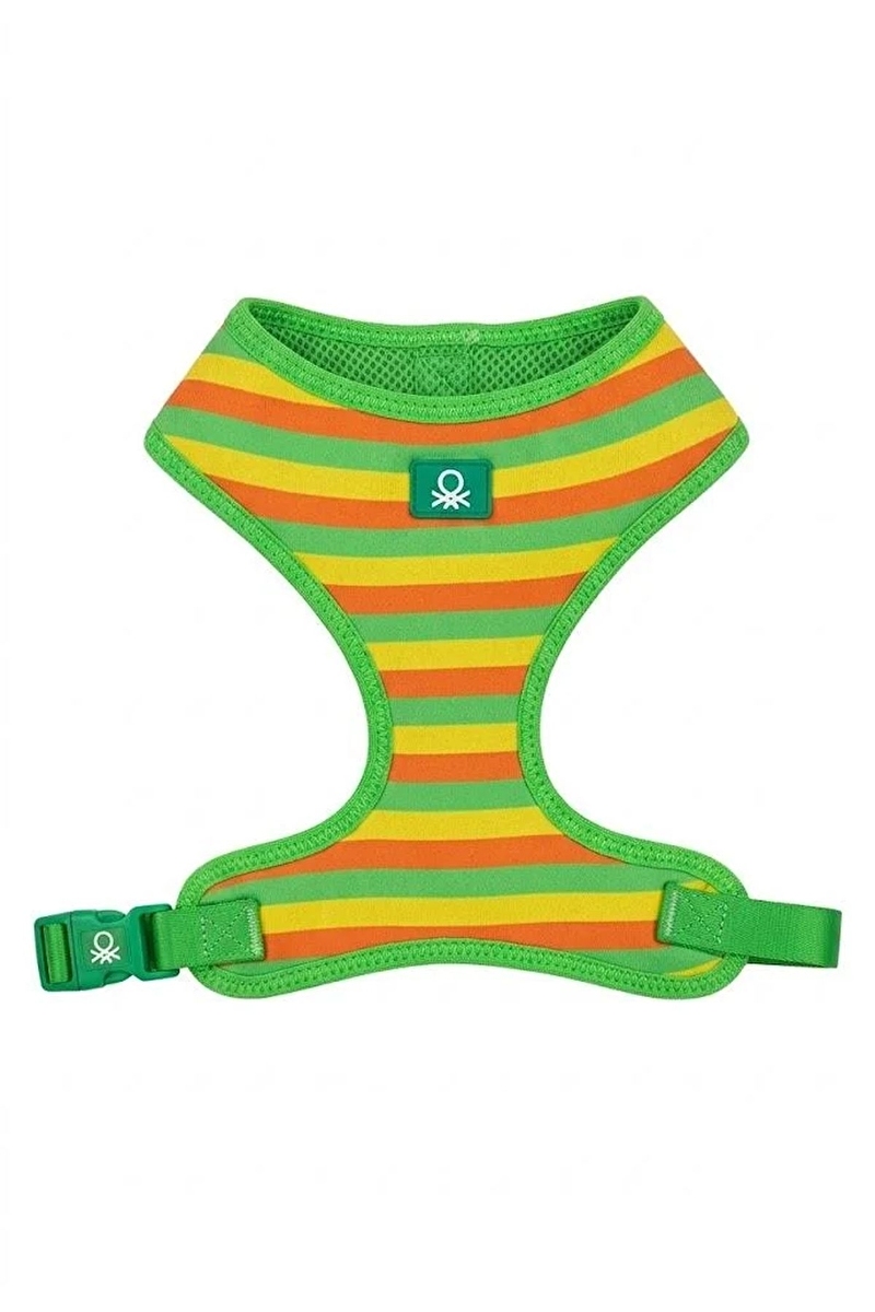 United Colors of Benetton Puantiyeli Göğüs Tasması Yeşil XS