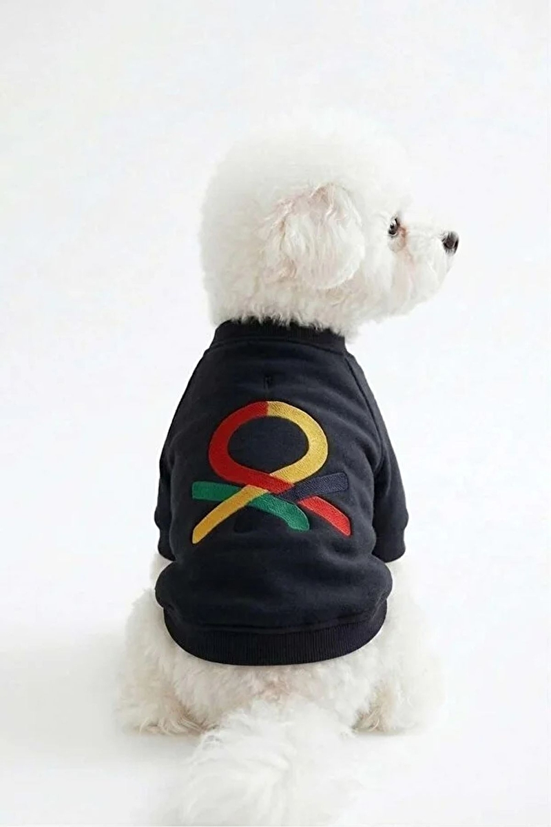 United Colors Of Benetton Kedi & Köpek Kıyafeti Siyah - S