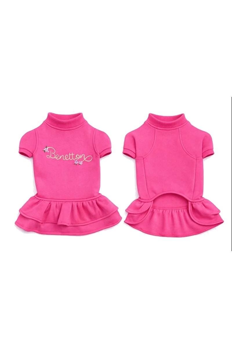 United Colors of Benetton Pet Elbisesi Pembe S