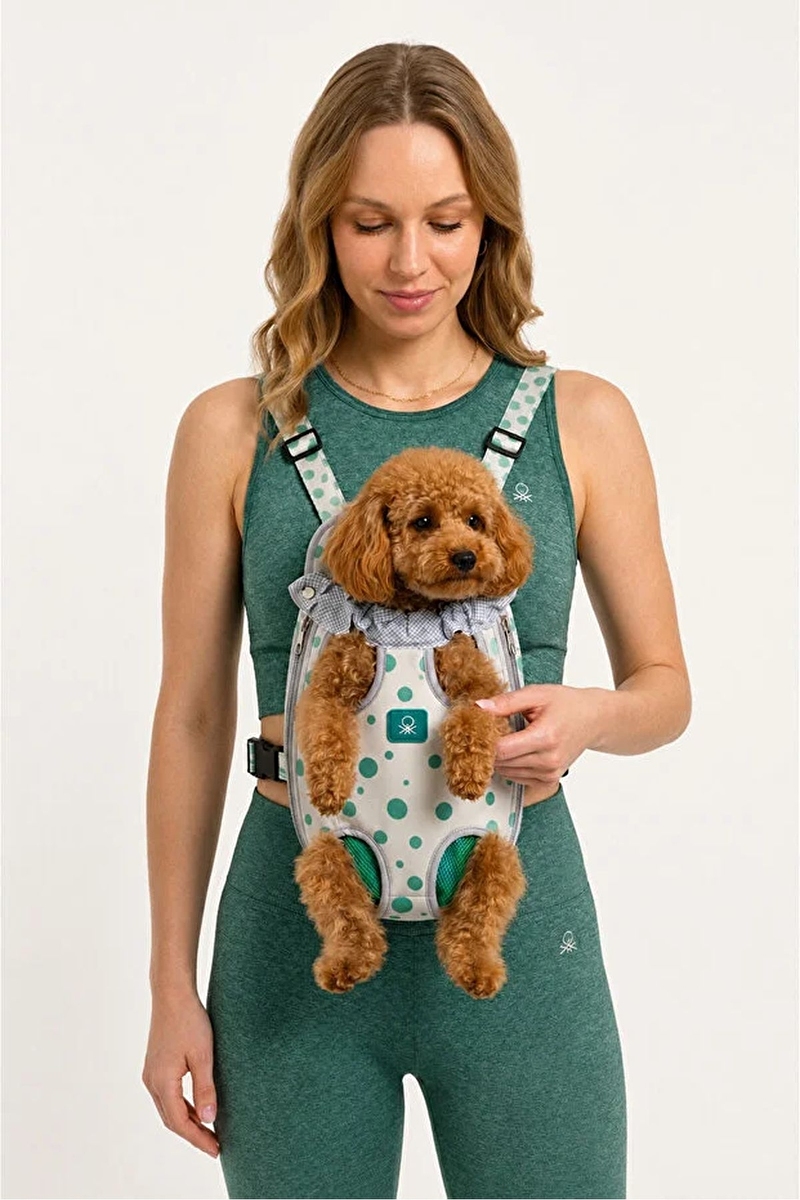 United Colors Of Benetton Köpek Ana Kucağı Yeşil XS