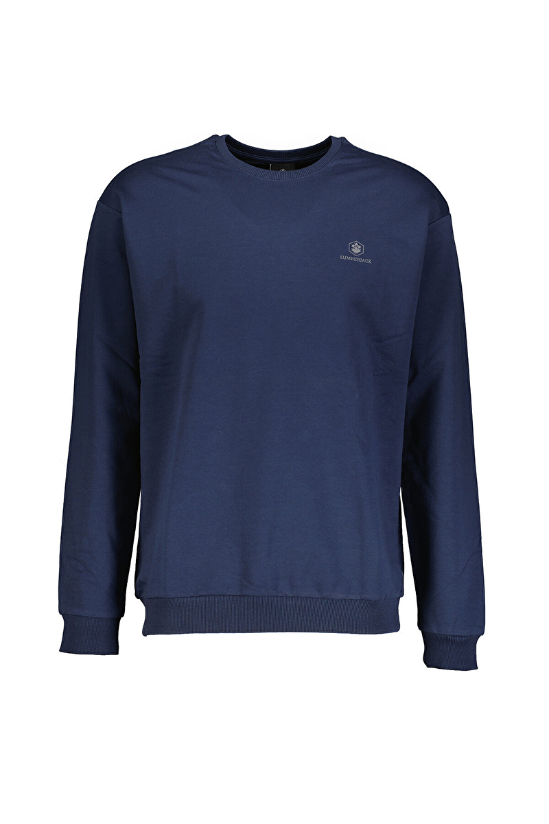 Lumberjack Erkek Sweatshirt BASIC SN75 LACİVERT