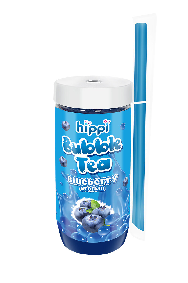 Hippi Bubble Tea Blueberry 350 ml