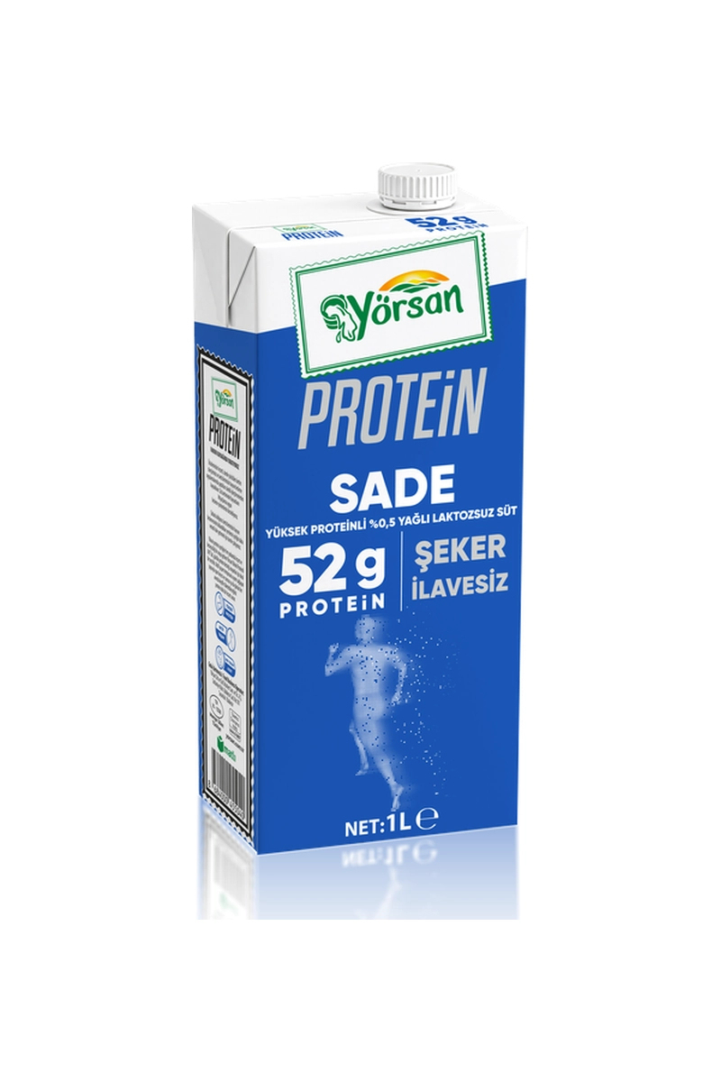 Yörsan Laktozsuz Protein Süt 1 Litre