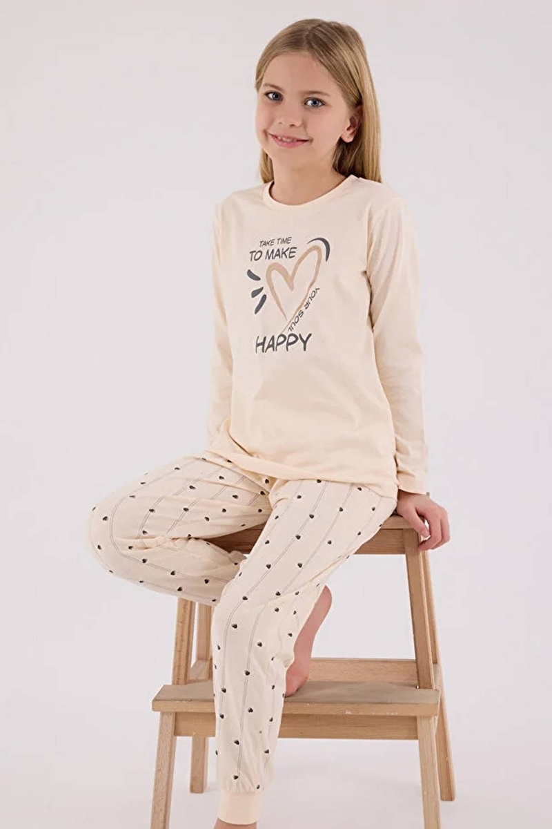 Arnetta Kız Çocuk Pijama Takımı AR3434-2.KRM