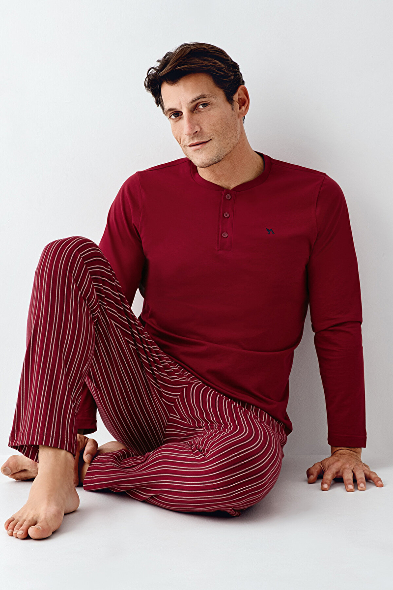 Arnetta Erkek Pijama Takımı AR3013-S.BRD