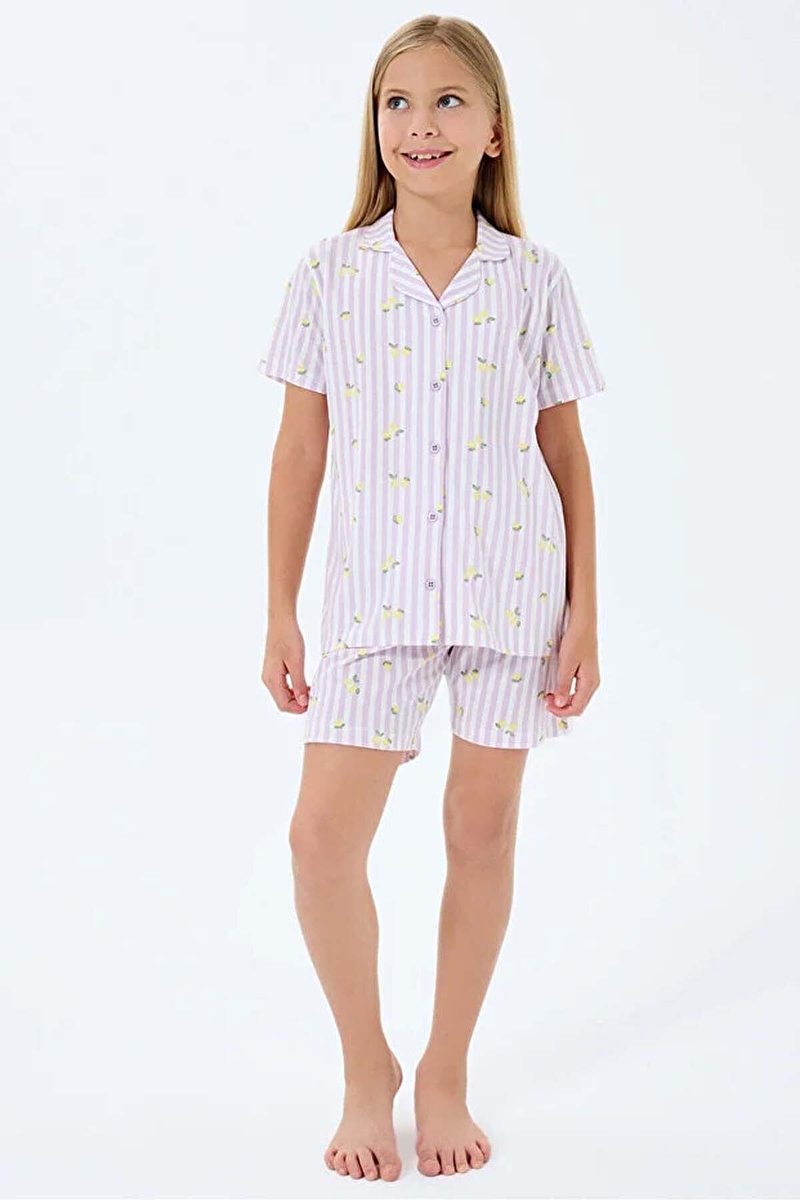 Roly Poly Kız Çocuk Pijama Takımı RP3778-G.LLA