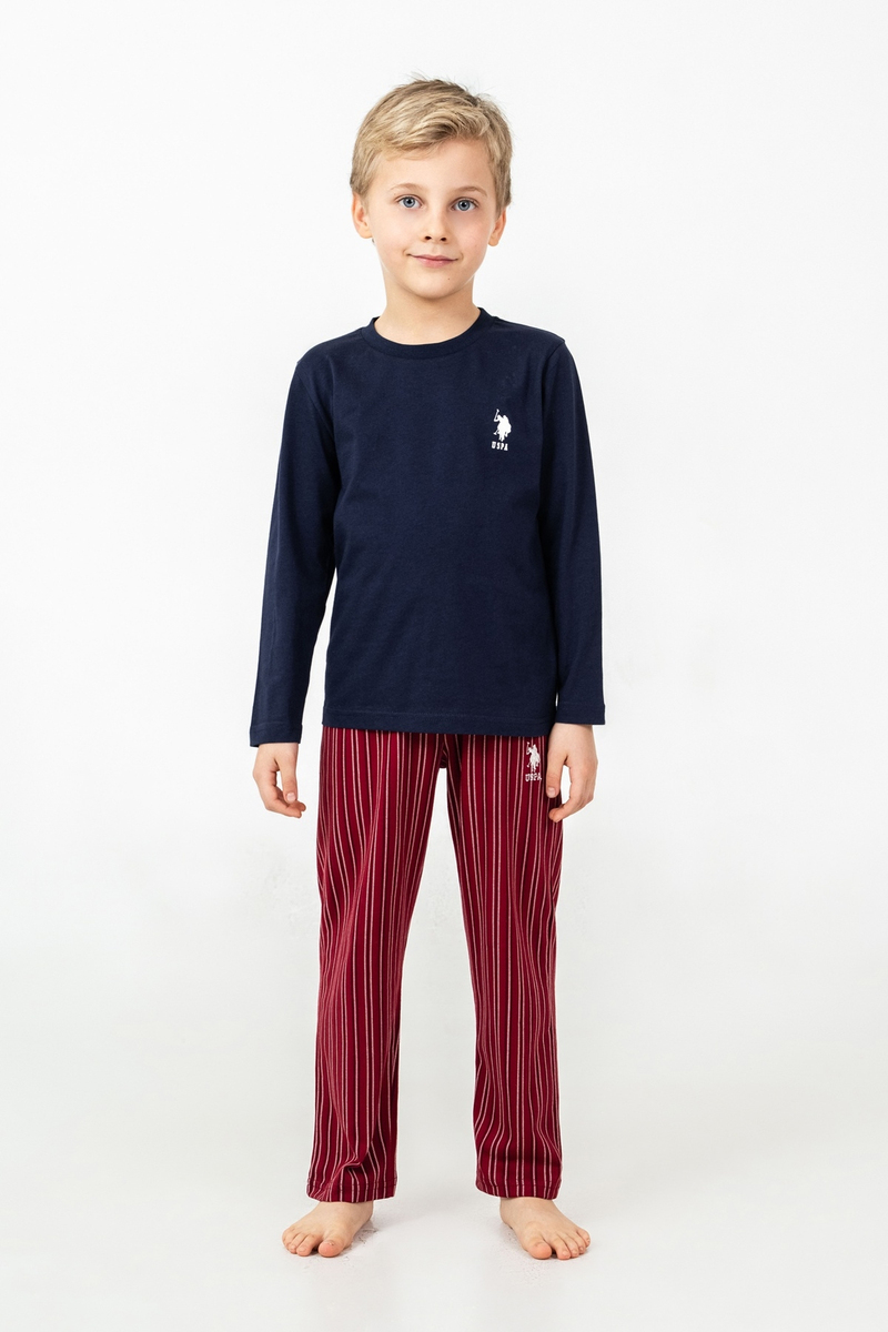 U.S. Polo Assn. Kids Erkek Çocuk Pijama Takımı US2645-4.LAC