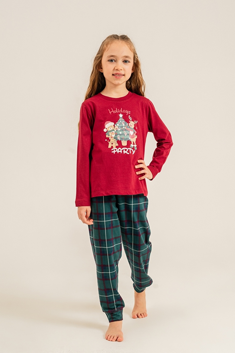 Arnetta Kız Çocuk Pijama Takımı AR3732-3.BRD