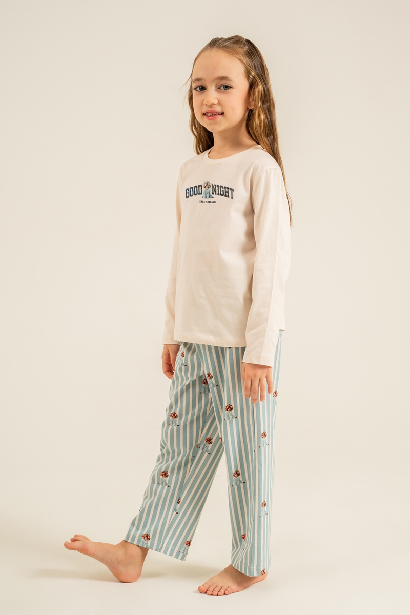 Arnetta Kız Çocuk Pijama Takımı AR3734-3.KRM