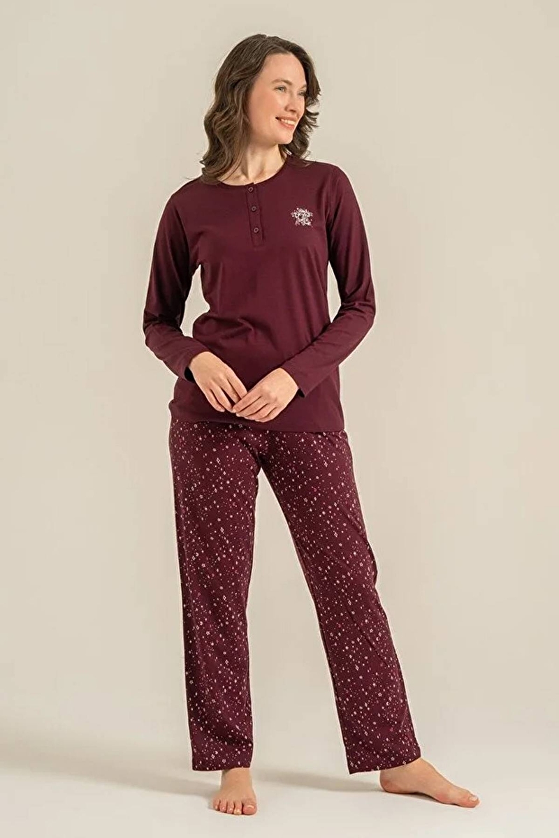Arnetta Kadın Pijama Takımı AR3775-X.MRDM