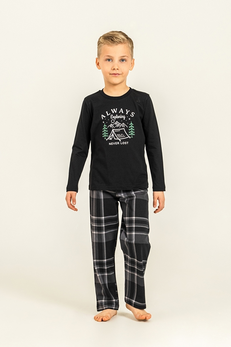 Arnetta Erkek Çocuk Pijama Takımı AR3825-G.SYH